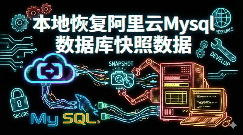 Featured image of post 实战指南：大型阿里云 MySQL 快照数据的高效本地还原